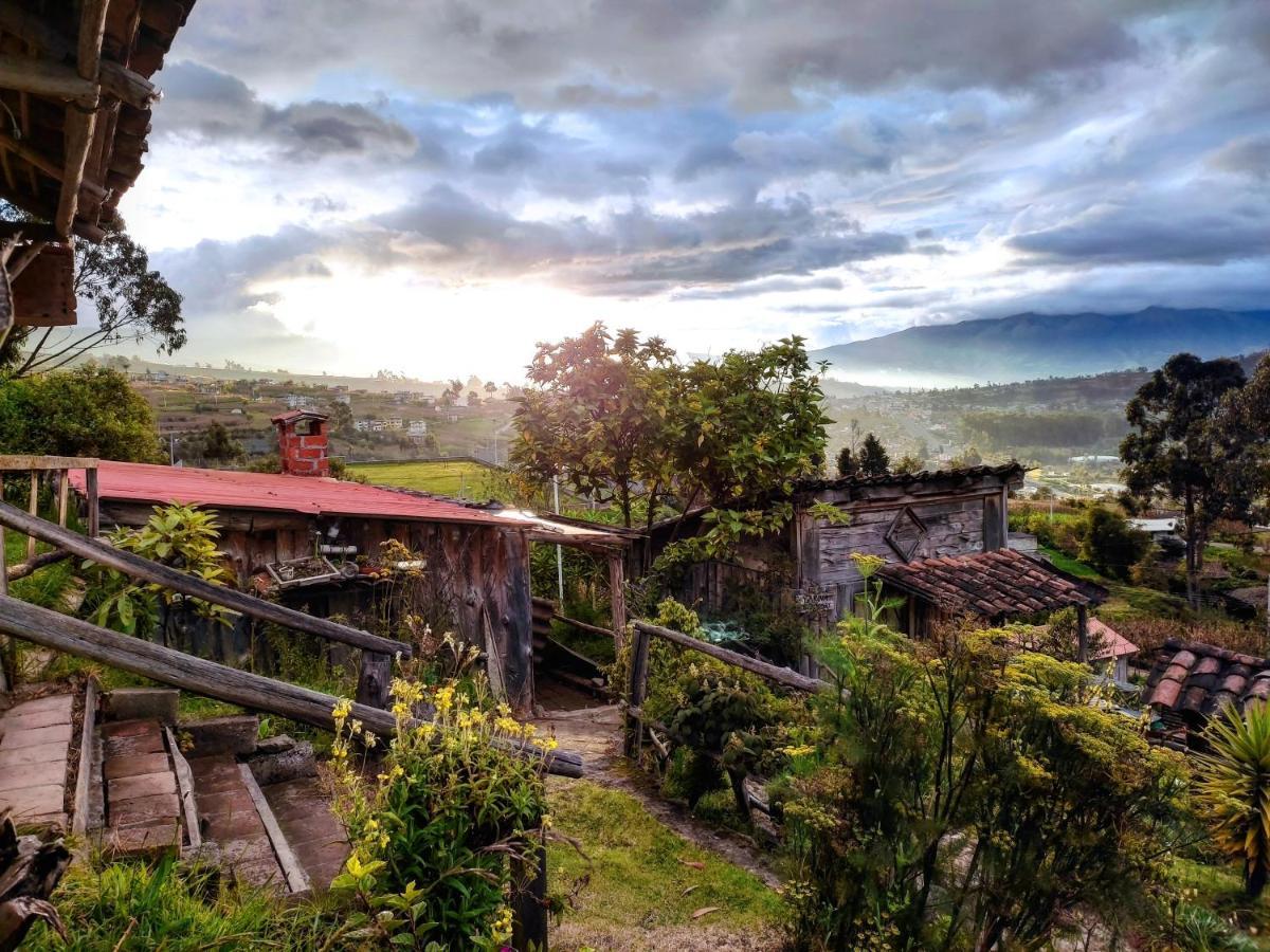Cabanas Y Glampings Balcon Del Lago Otavalo Exteriör bild