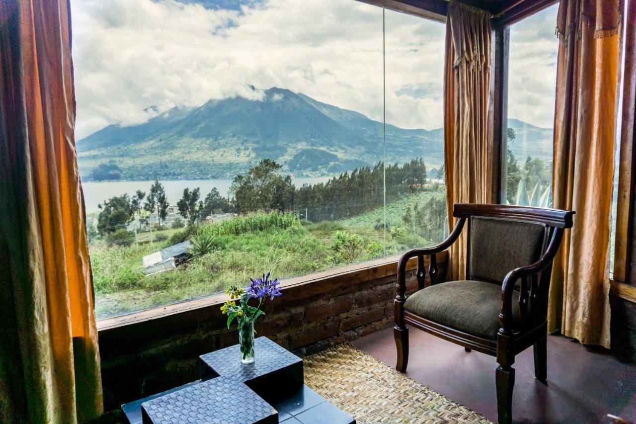 Cabanas Y Glampings Balcon Del Lago Otavalo Exteriör bild