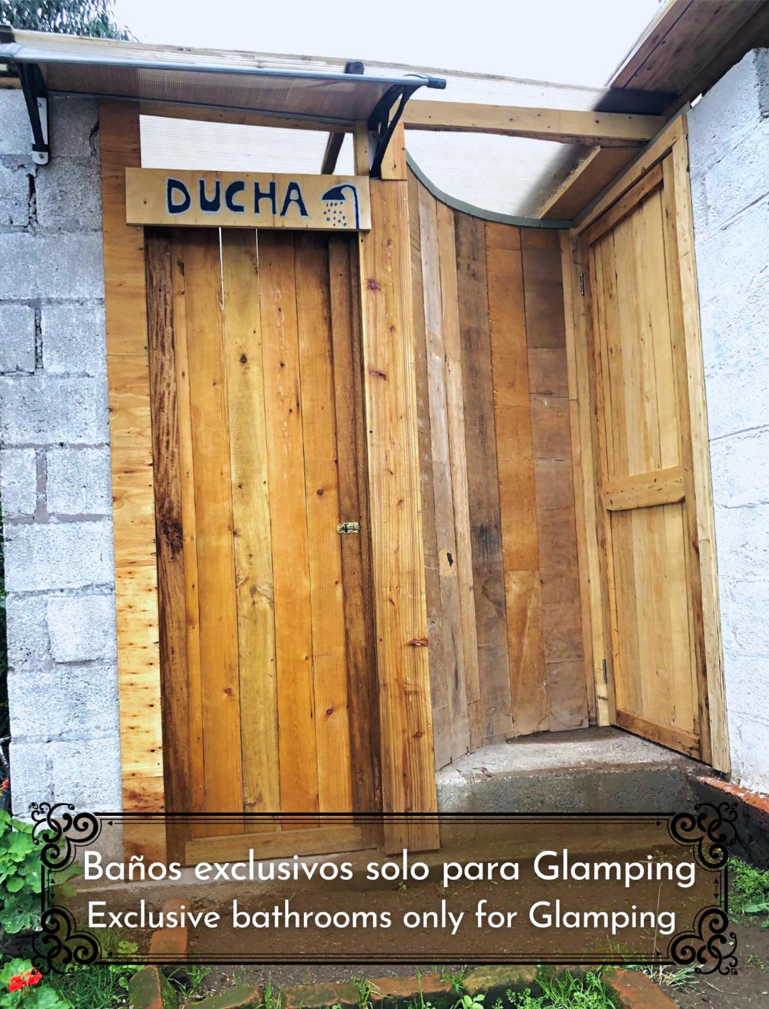 Cabanas Y Glampings Balcon Del Lago Otavalo Exteriör bild