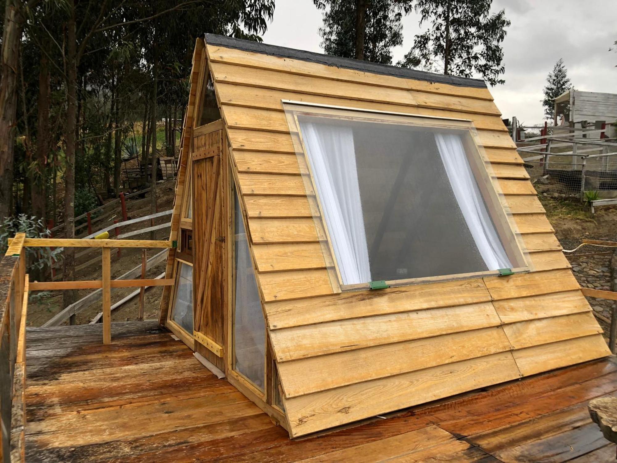 Cabanas Y Glampings Balcon Del Lago Otavalo Exteriör bild